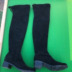 Stuart Weitzman  8 Balck over the Knee boots